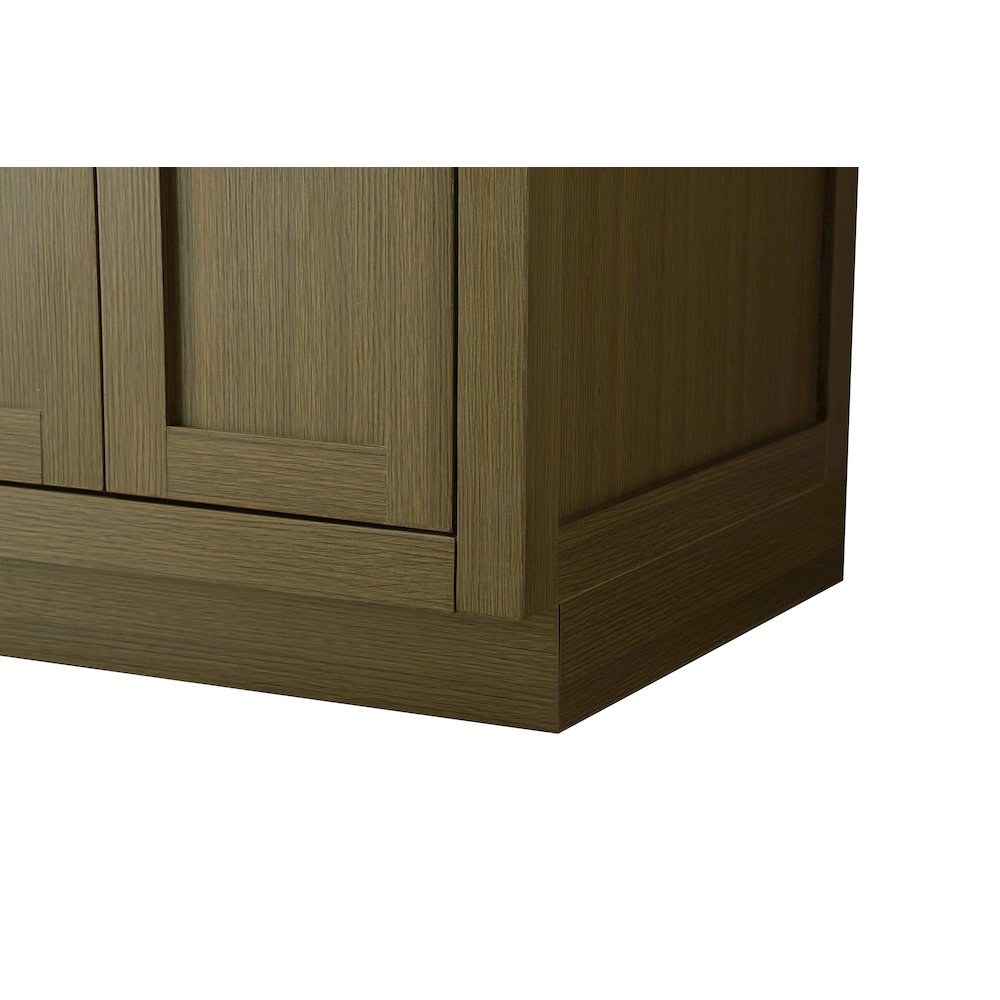 Alden 60 Inch Double Bathroom Vanity In Chestnut Brown. Picture 10