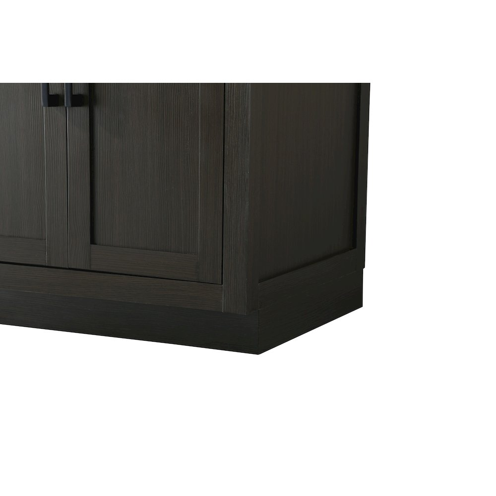 Alden 60 Inch Double Bathroom Vanity In Mocha Brown. Picture 10