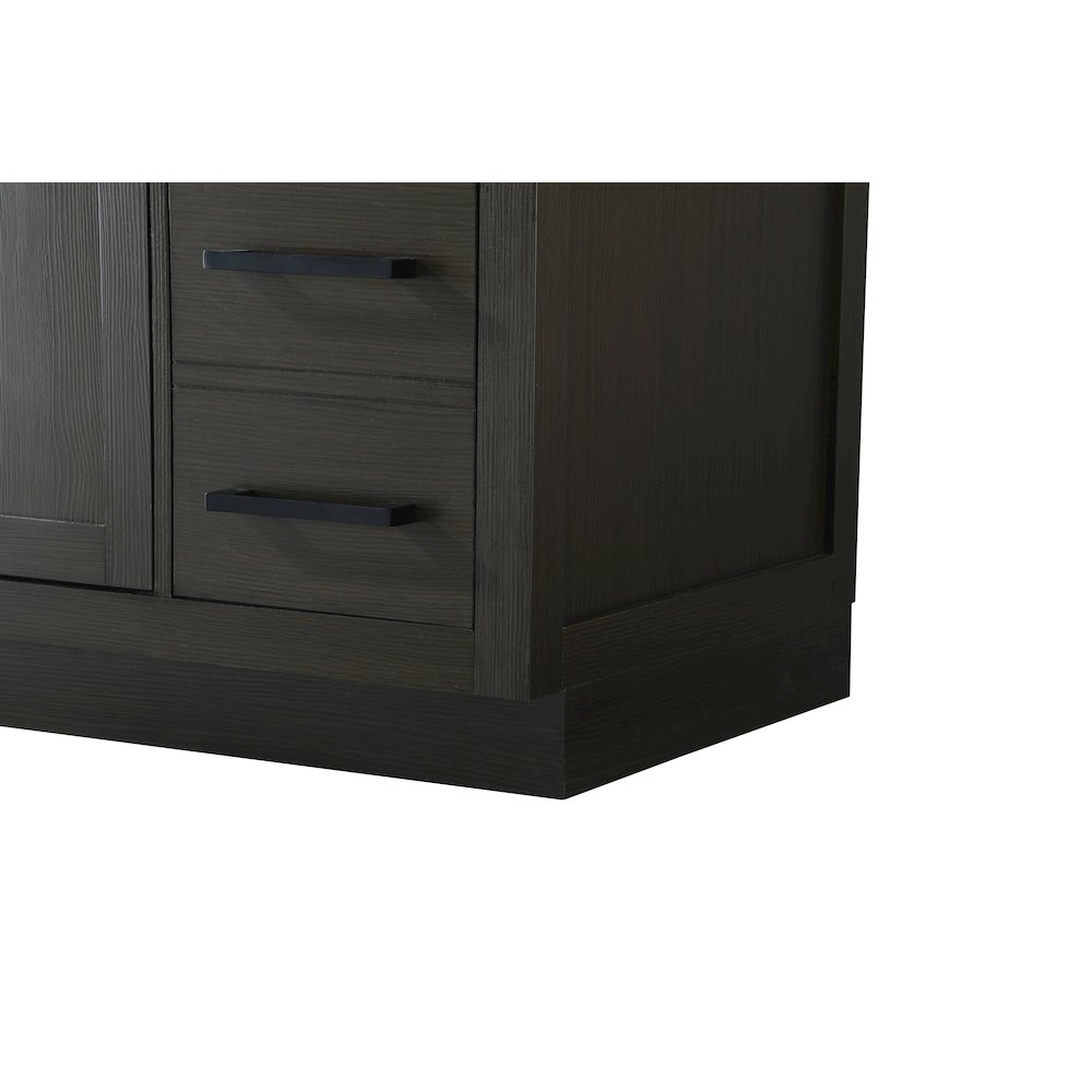 Alden 60 Inch Single Bathroom Vanity In Mocha Brown. Picture 10