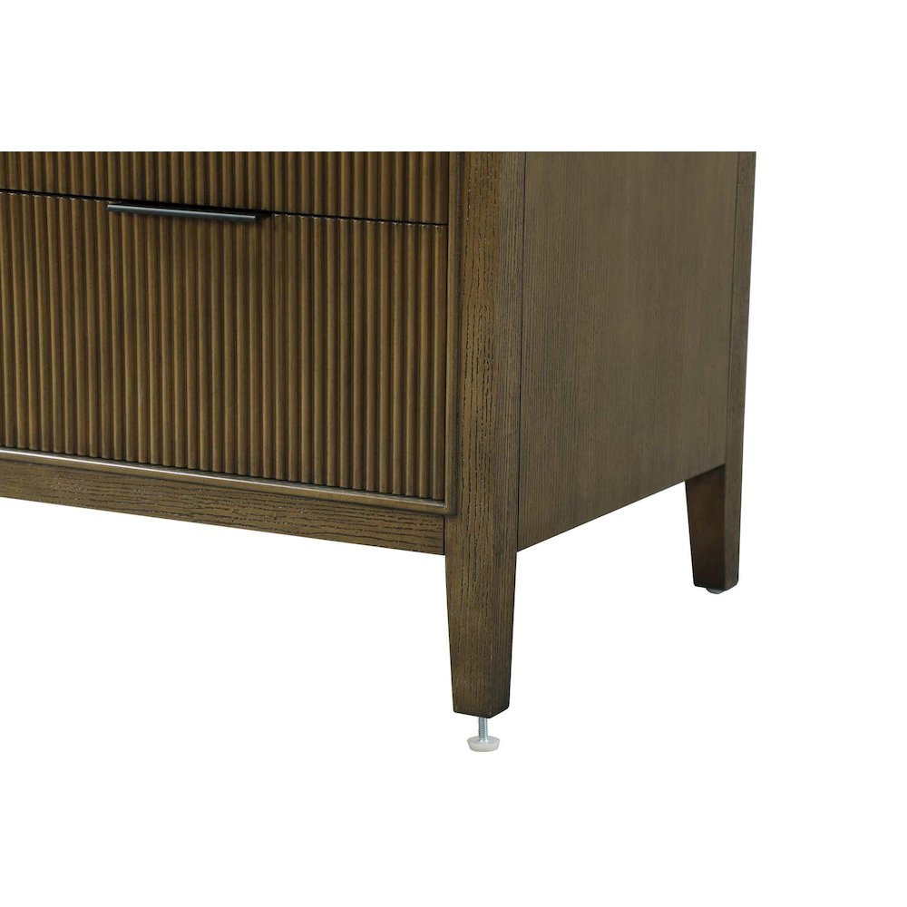 24 inch Single Bathroom Vanity in Hazel Oak. Picture 7