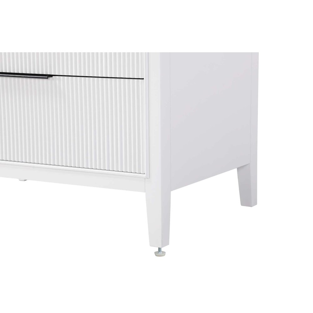 36 inch Single Bathroom Vanity in White. Picture 7
