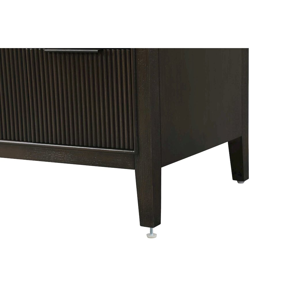 42 inch Single Bathroom Vanity in Chocolate Oak. Picture 7