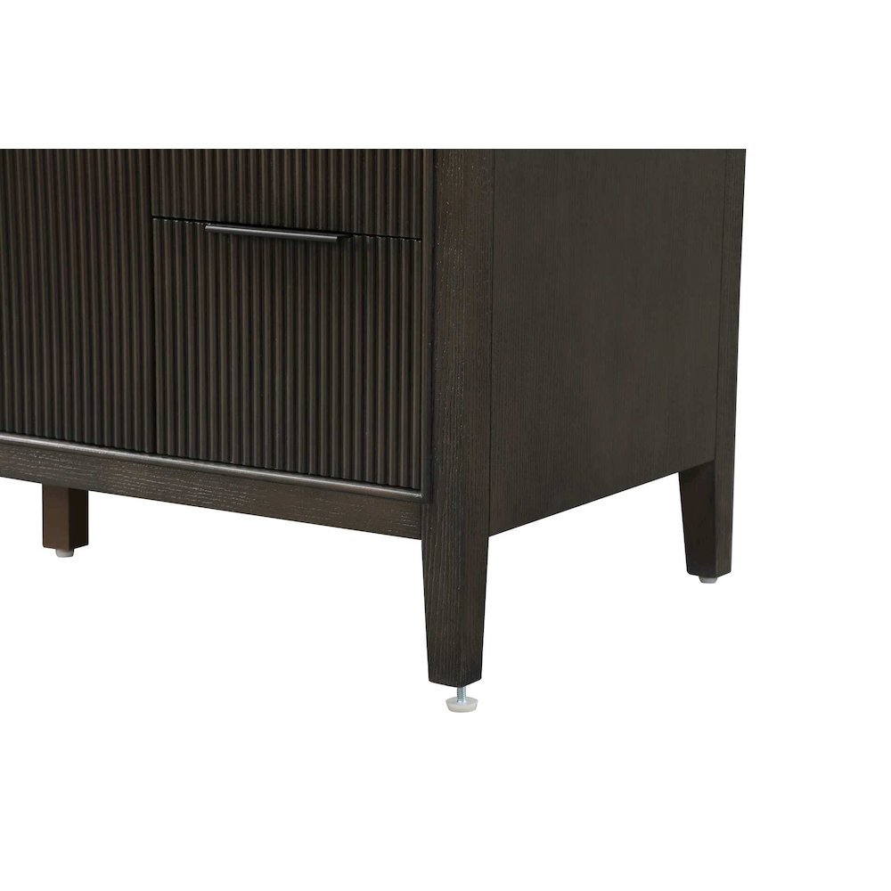 54 inch Single Bathroom Vanity in Chocolate Oak. Picture 7