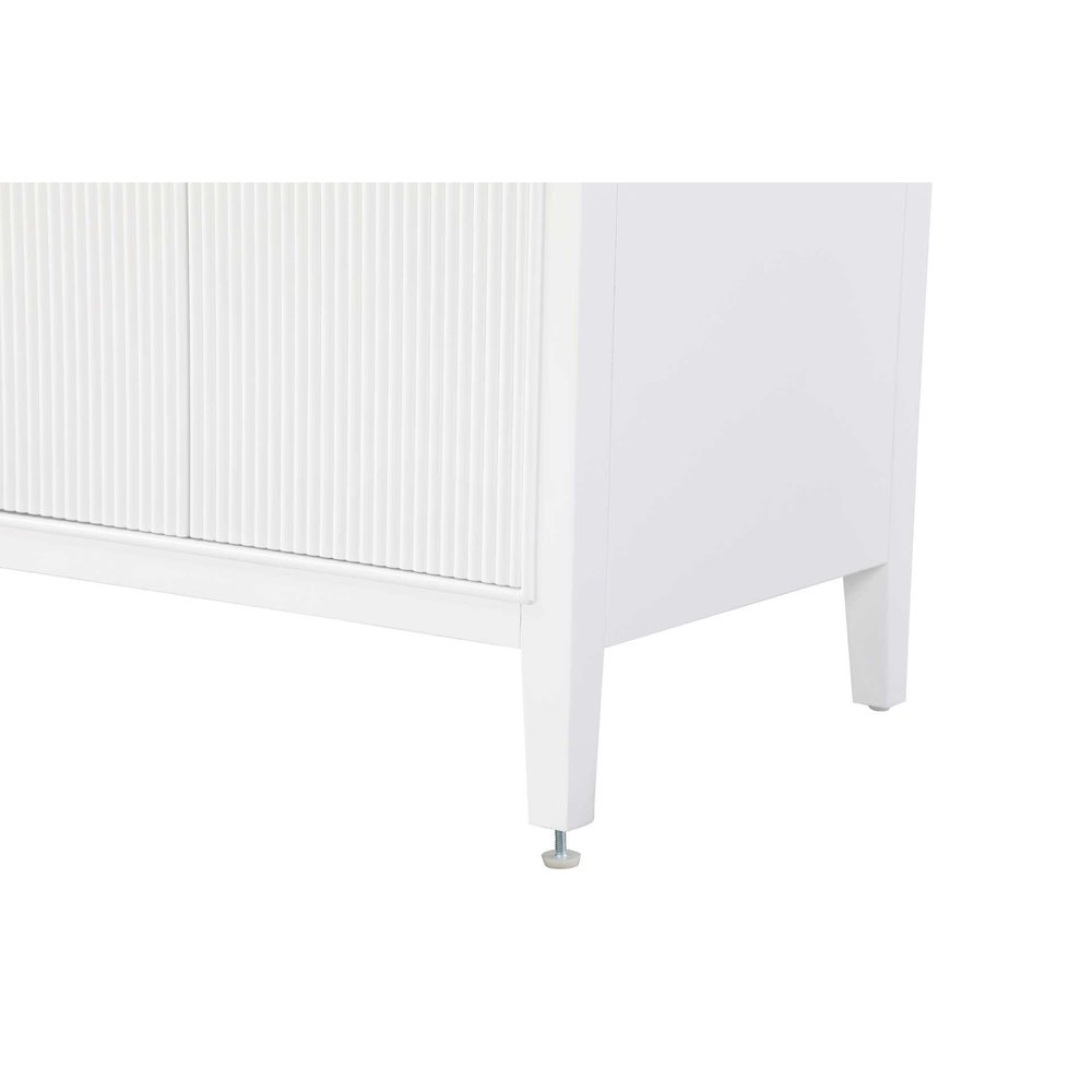 72 inch Double Bathroom Vanity in White. Picture 7