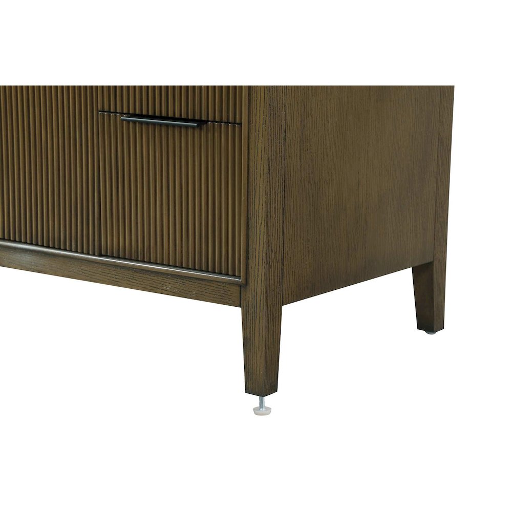 84 inch Double Bathroom Vanity in Hazel Oak. Picture 7