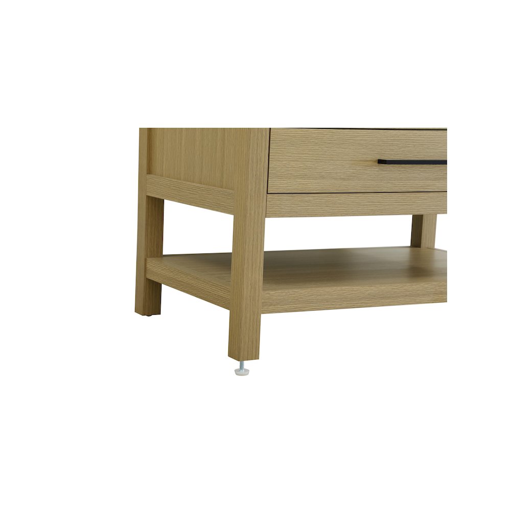 30 inch Single Bathroom Vanity in Honey Brown. Picture 11