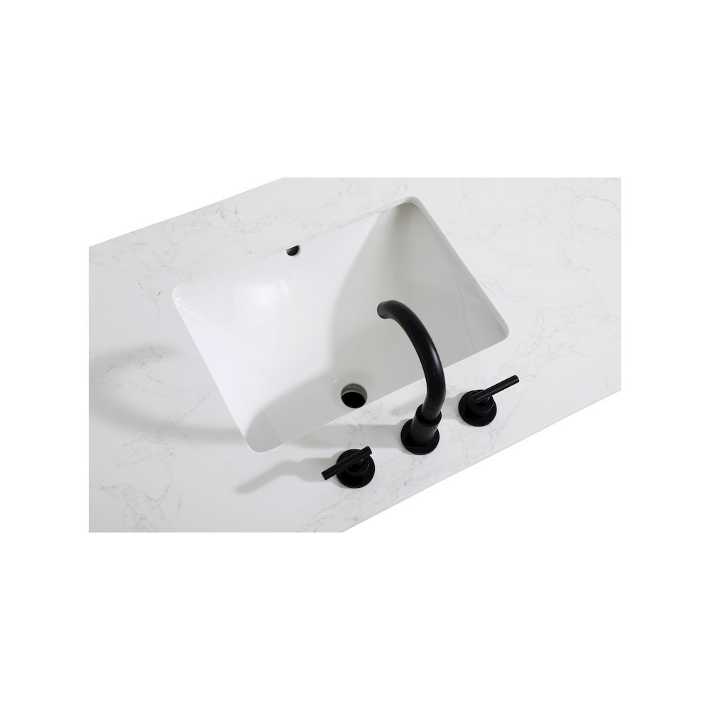 54 inch Single Bathroom Vanity in White. Picture 9