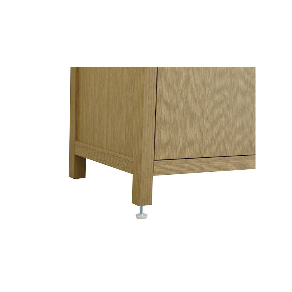 30 inch Single Bathroom Vanity In Honey Brown. Picture 11