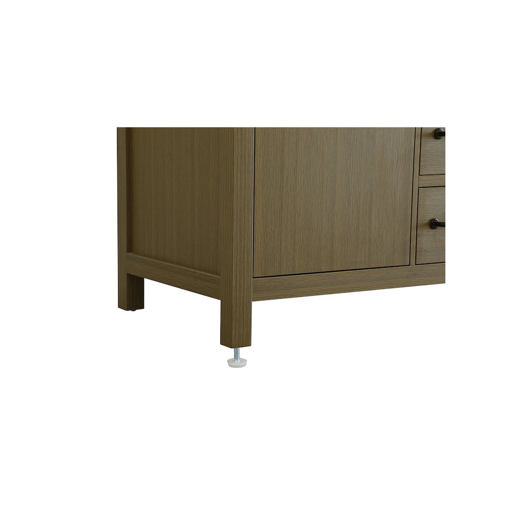 32 inch Single Bathroom Vanity In Chestnut Brown. Picture 11