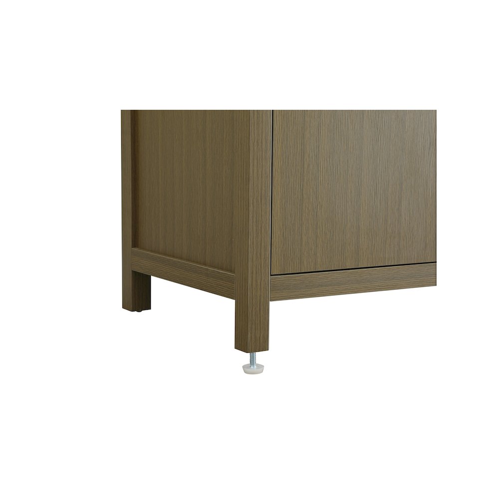 36 inch Single Bathroom Vanity In Chestnut Brown. Picture 11