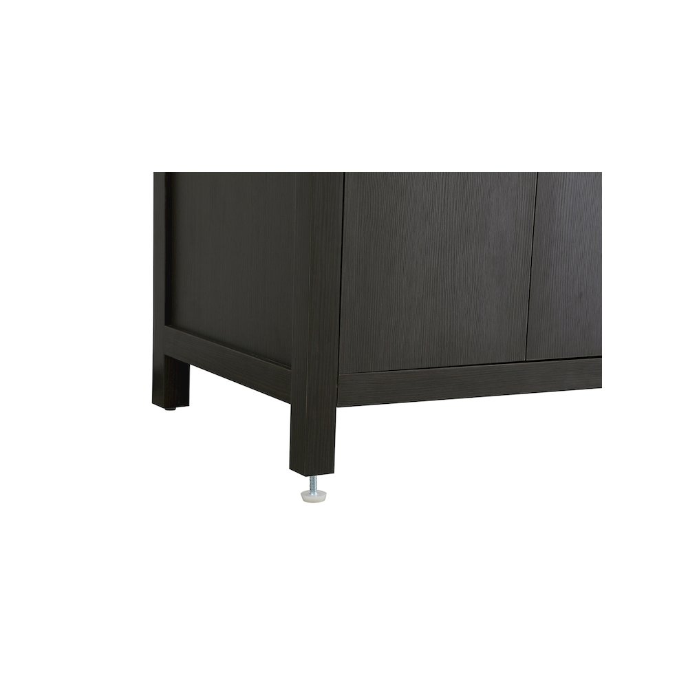 36 inch Single Bathroom Vanity In Mocha Brown. Picture 11