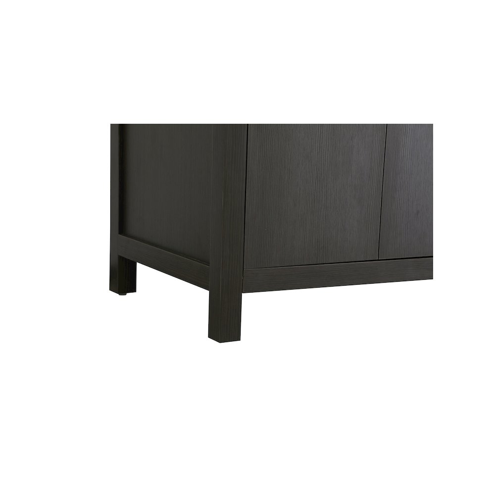 36 inch Single Bathroom Vanity In Mocha Brown. Picture 10
