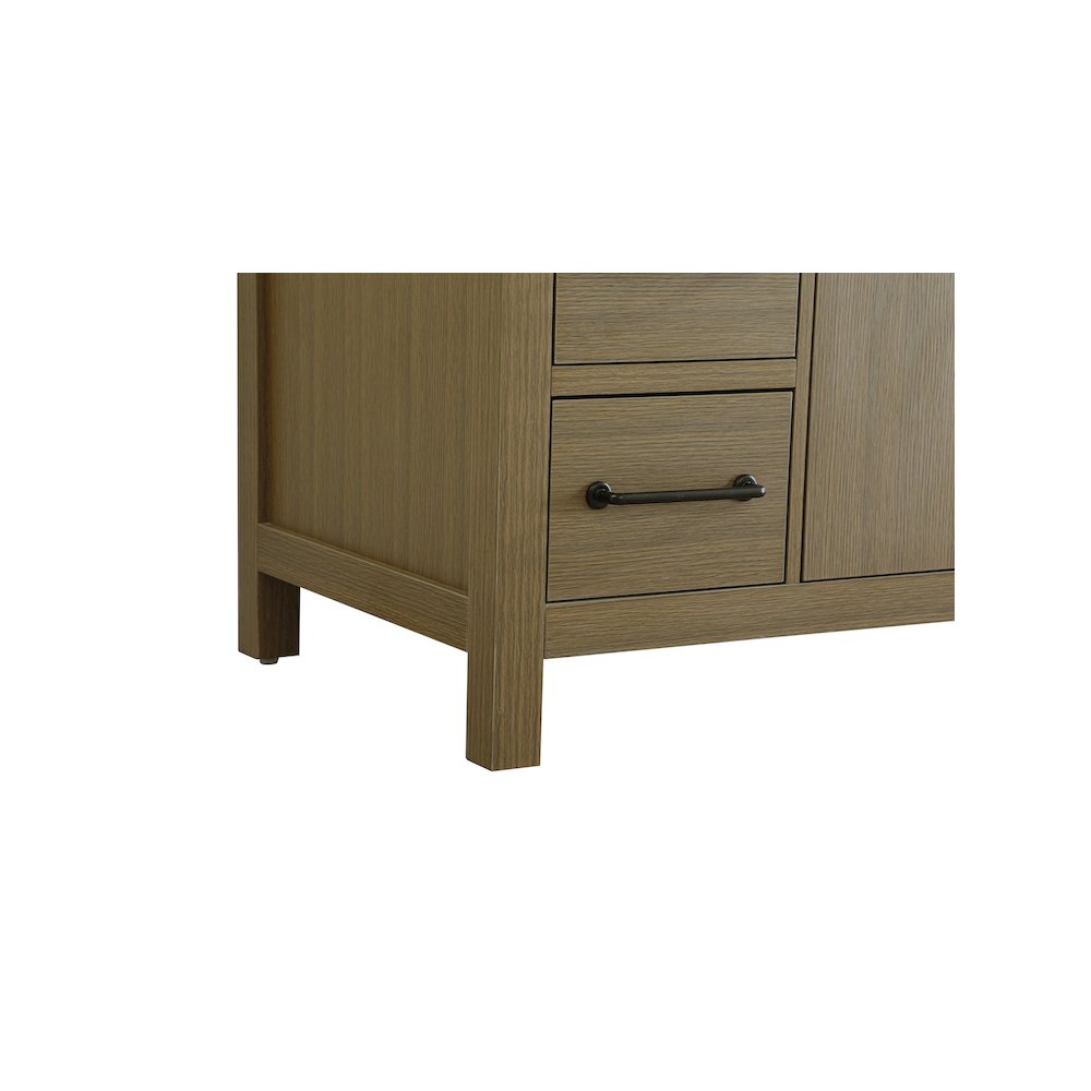48 inch Single Bathroom Vanity In Chestnut Brown. Picture 10