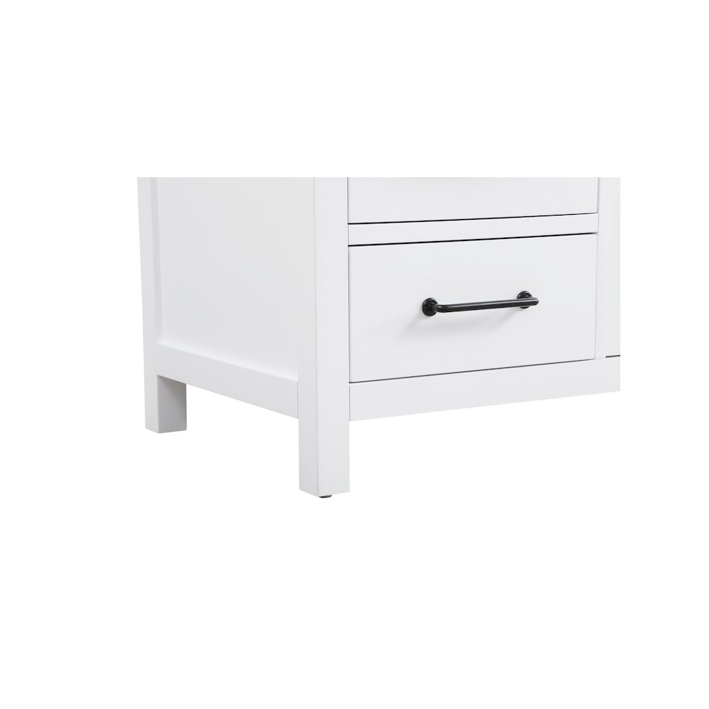 54 inch Single Bathroom Vanity In White. Picture 10