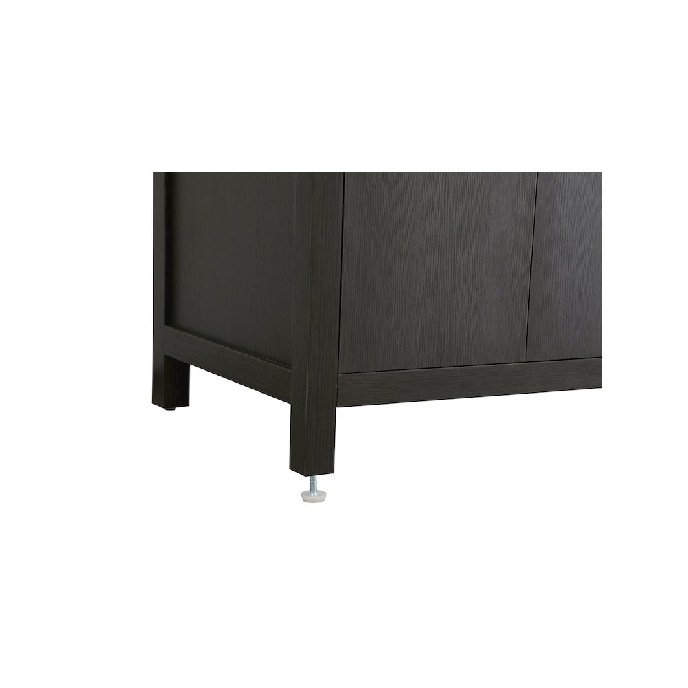 72 inch Double Bathroom Vanity In Mocha Brown. Picture 11