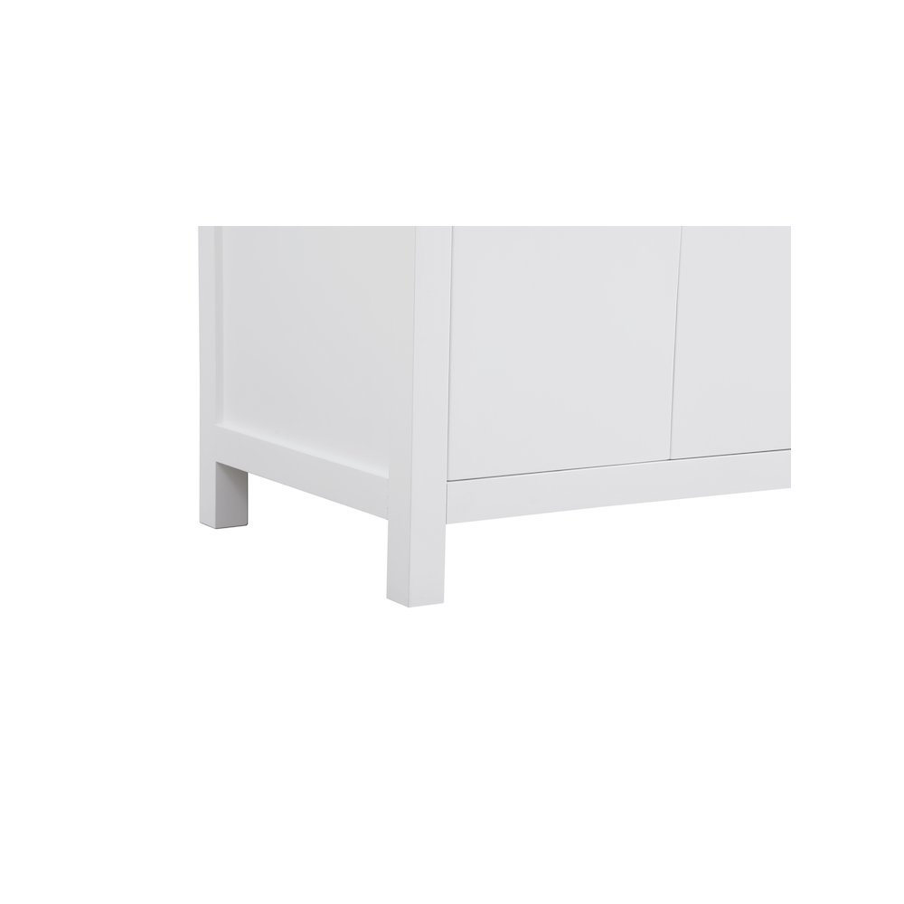 72 inch Double Bathroom Vanity In White. Picture 10