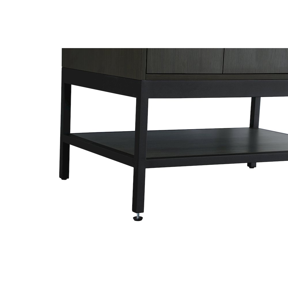 32 Inch Single Bathroom Vanity In Mocha Brown. Picture 11