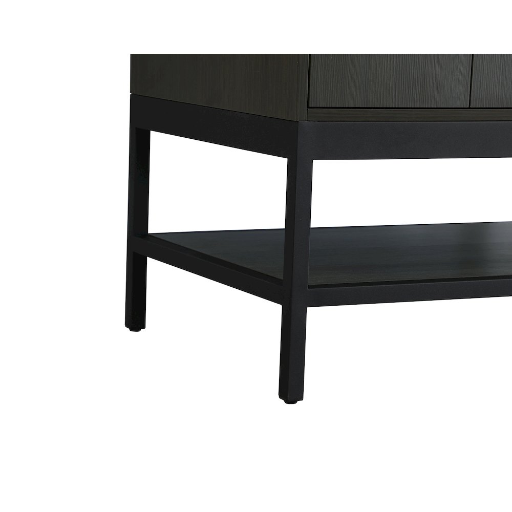 42 Inch Single Bathroom Vanity In Mocha Brown. Picture 10