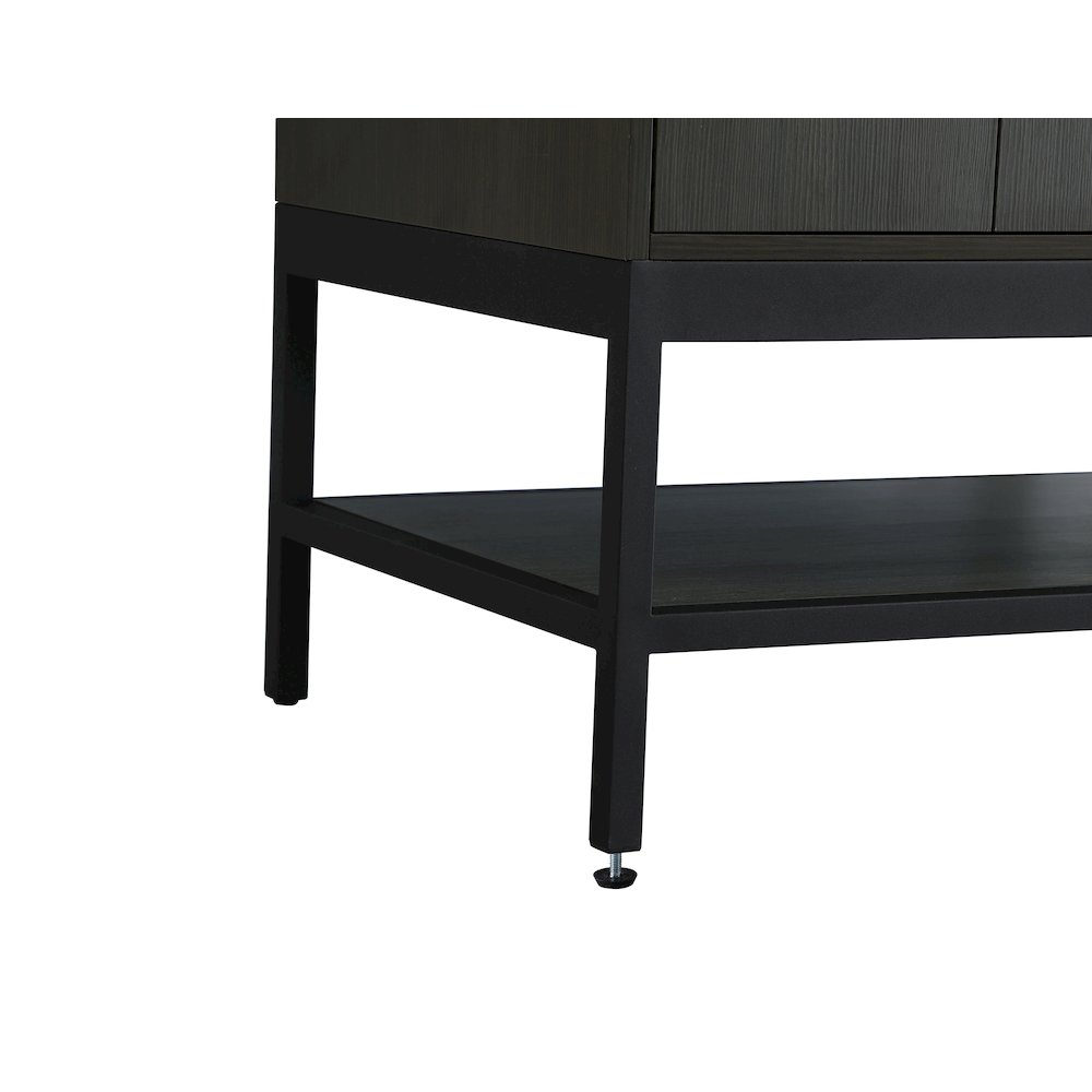 72 Inch Double Bathroom Vanity In Mocha Brown. Picture 11
