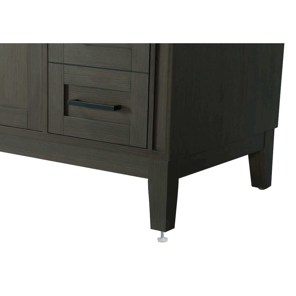32 inch Single Bathroom Vanity in Mocha Brown. Picture 6