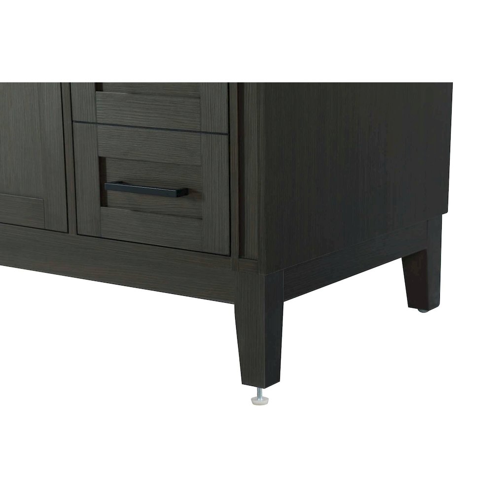 42 inch Single Bathroom Vanity in Mocha Brown. Picture 6