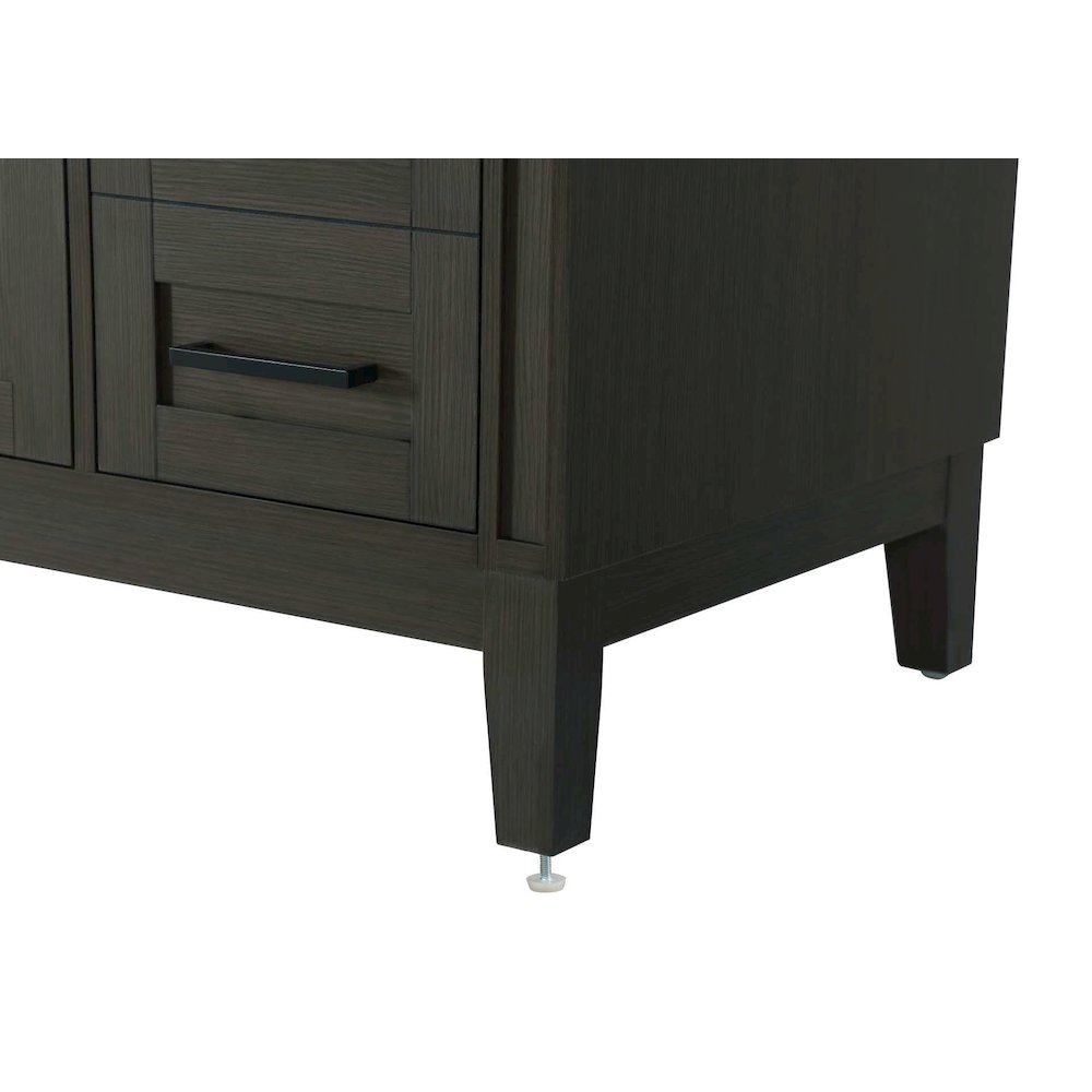 48 inch Single Bathroom Vanity in Mocha Brown. Picture 6