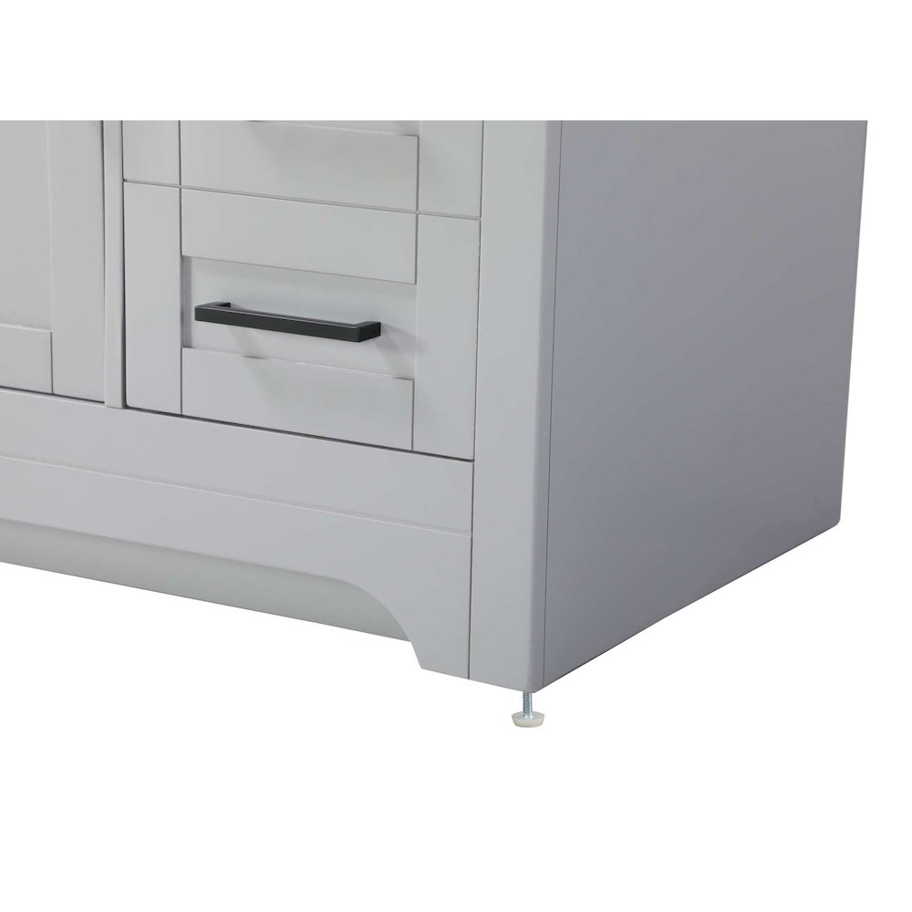 32 inch Single Bathroom Vanity in Grey. Picture 6