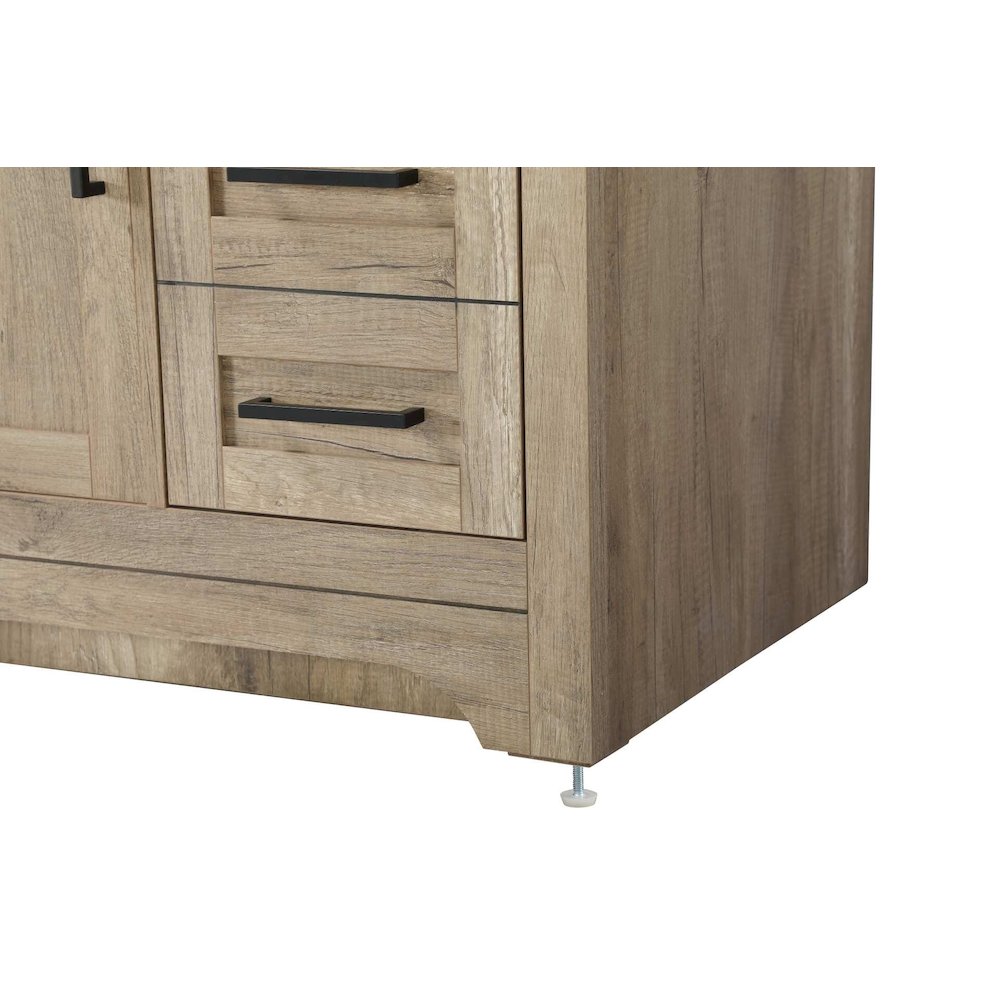 32 inch Single Bathroom Vanity in Natural oak. Picture 6