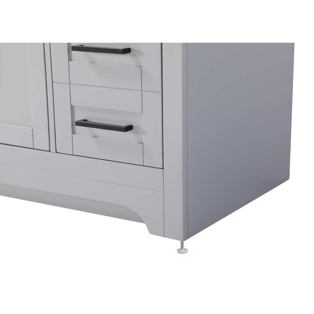 36 inch Single Bathroom Vanity in Grey. Picture 6