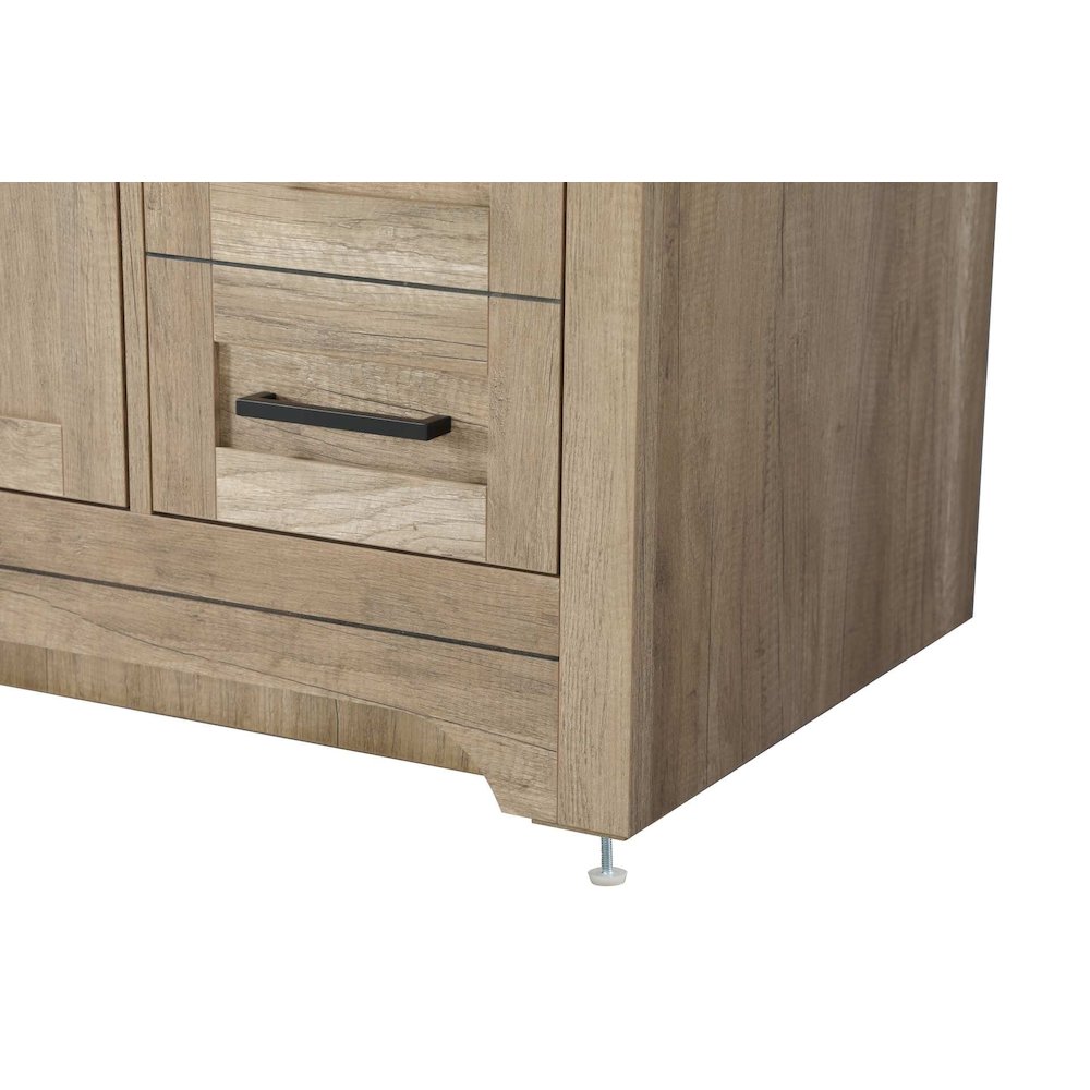 36 inch Single Bathroom Vanity in Natural oak. Picture 6