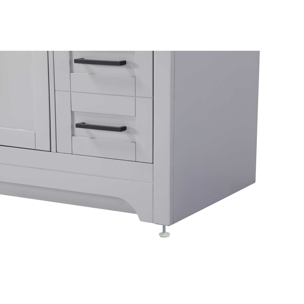 42 inch Single Bathroom Vanity in Grey. Picture 6