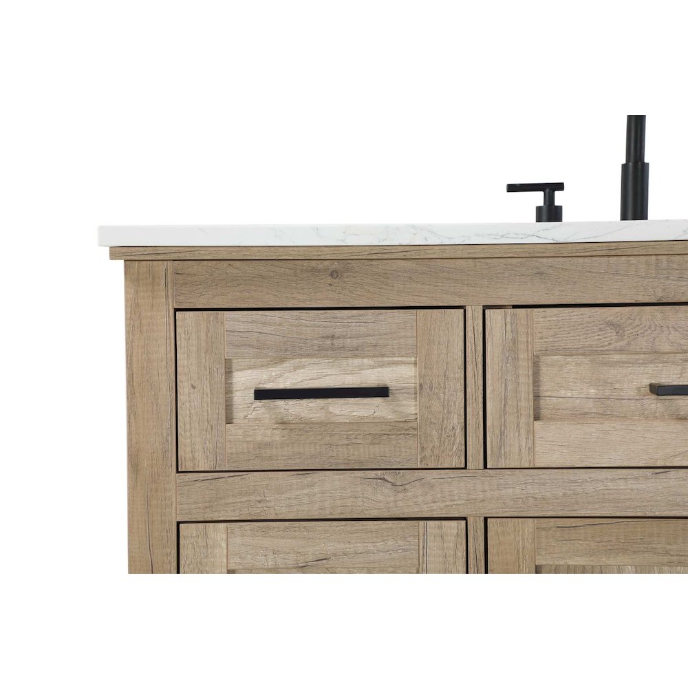48 inch Single Bathroom Vanity in Natural oak. Picture 5
