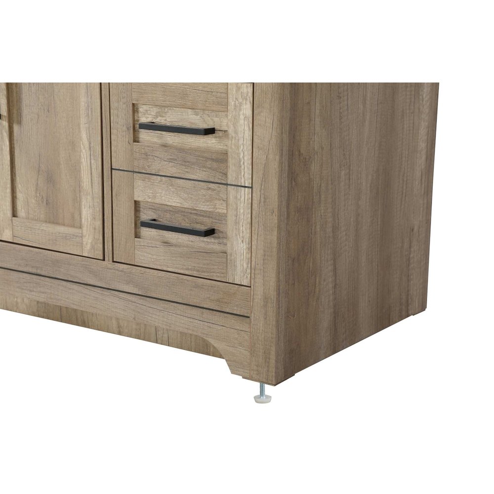 48 inch Single Bathroom Vanity in Natural oak. Picture 6