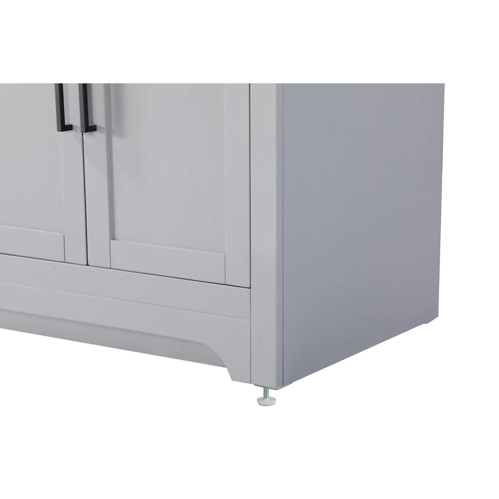 72 inch Double Bathroom Vanity in Grey. Picture 6