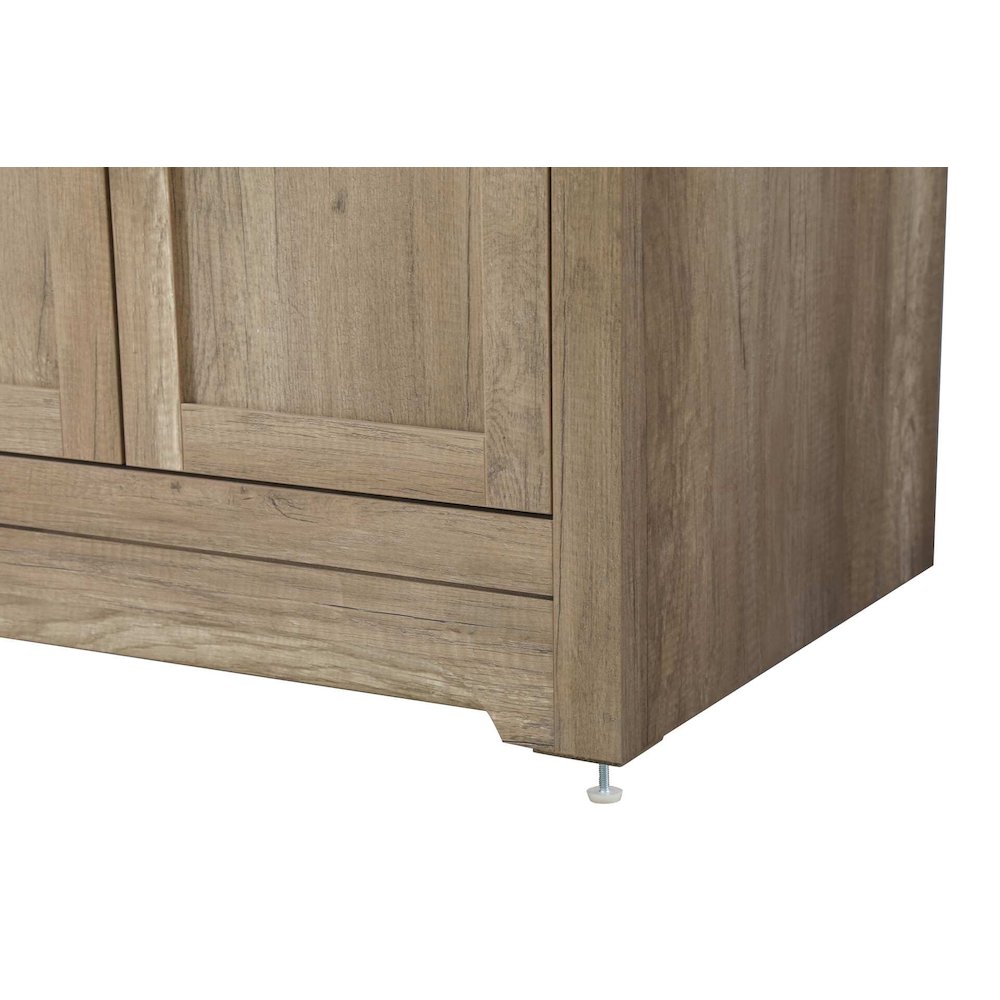 72 inch Double Bathroom Vanity in Natural oak. Picture 6