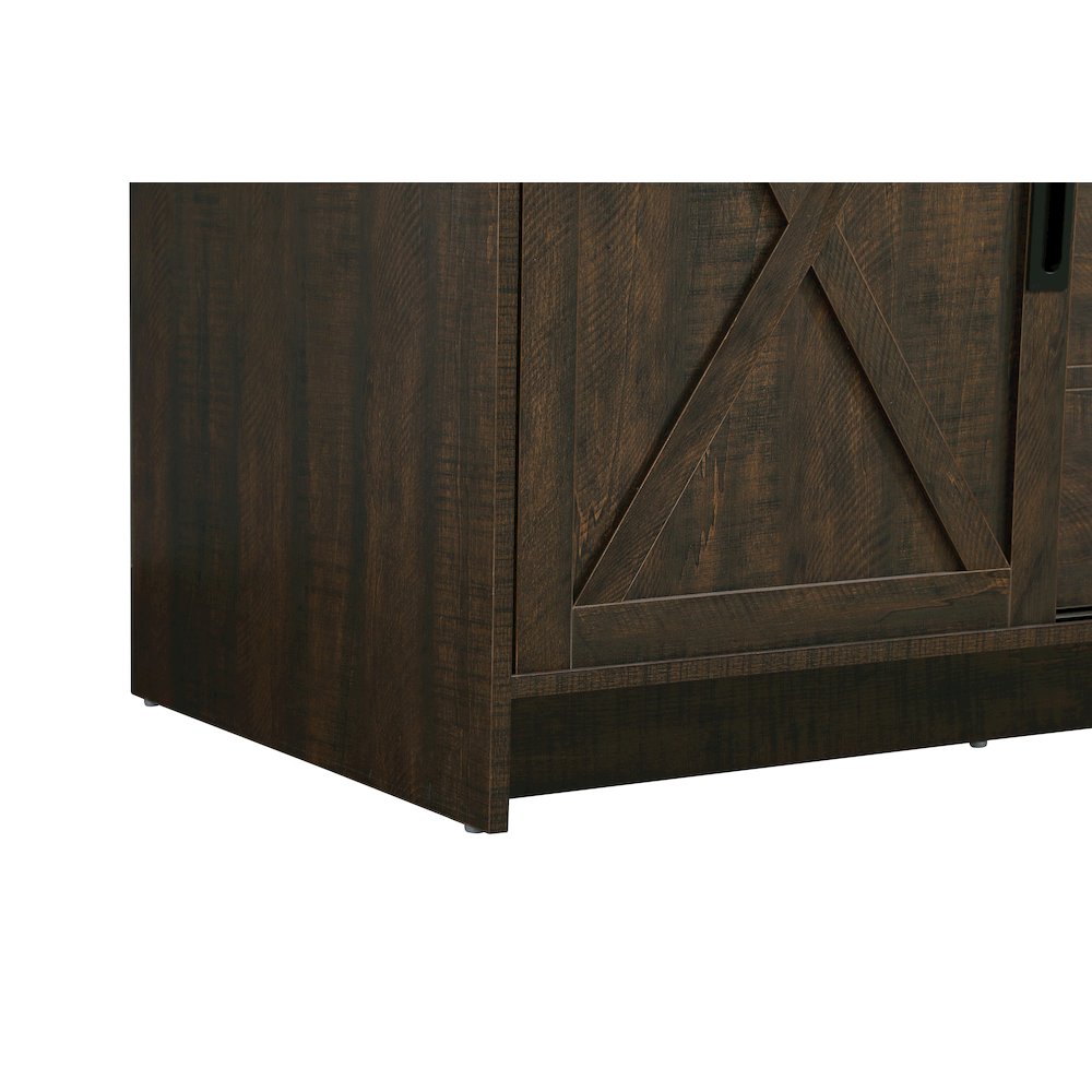 Austin 54 Inch Double Bathroom Vanity In Expresso. Picture 12