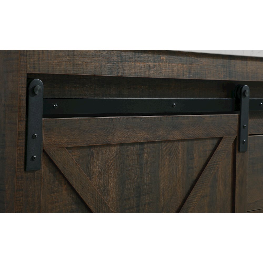 Austin 54 Inch Single Bathroom Vanity In Expresso. Picture 11