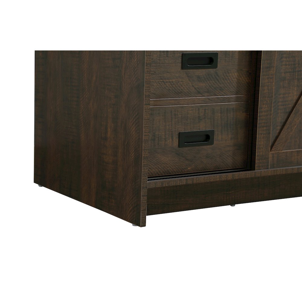 Austin 54 Inch Single Bathroom Vanity In Expresso. Picture 12