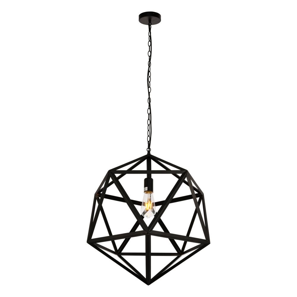 Redmond Collection Pendant D19.7 H22.6 Lt:1 Black Finish. Picture 2
