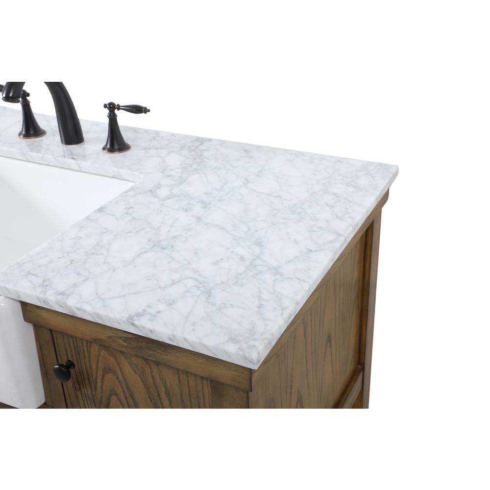 48 inch Single bathroom vanity in driftwood. Picture 11