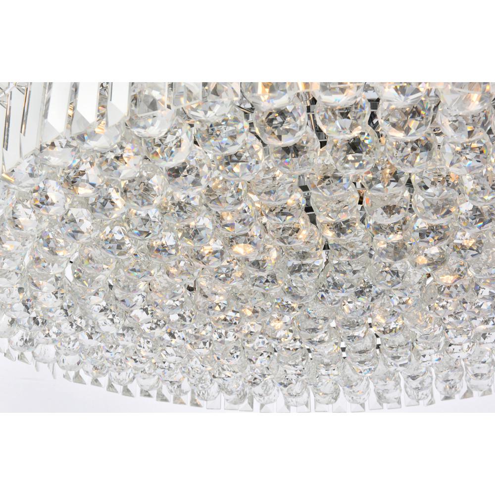 Maxime 18 light Chrome Chandelier Clear Royal Cut Crystal. Picture 3