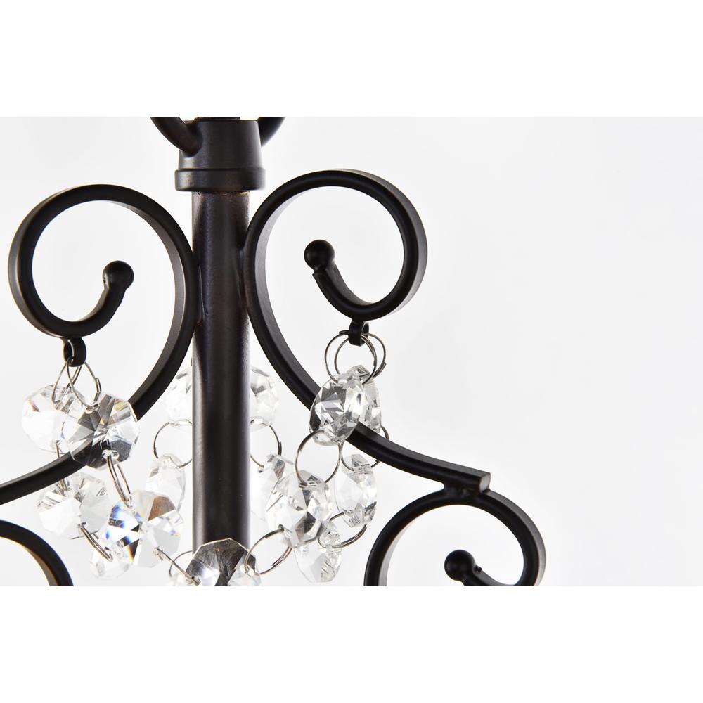 BLAISE Collection Pendant D15 H20 Lt:3 Oil rubbed bronze Finish. Picture 6