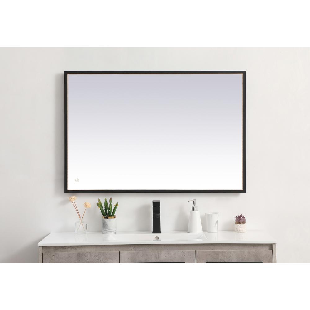 Pier 27x40 inch LED mirror with adjustable color temperature. Picture 12