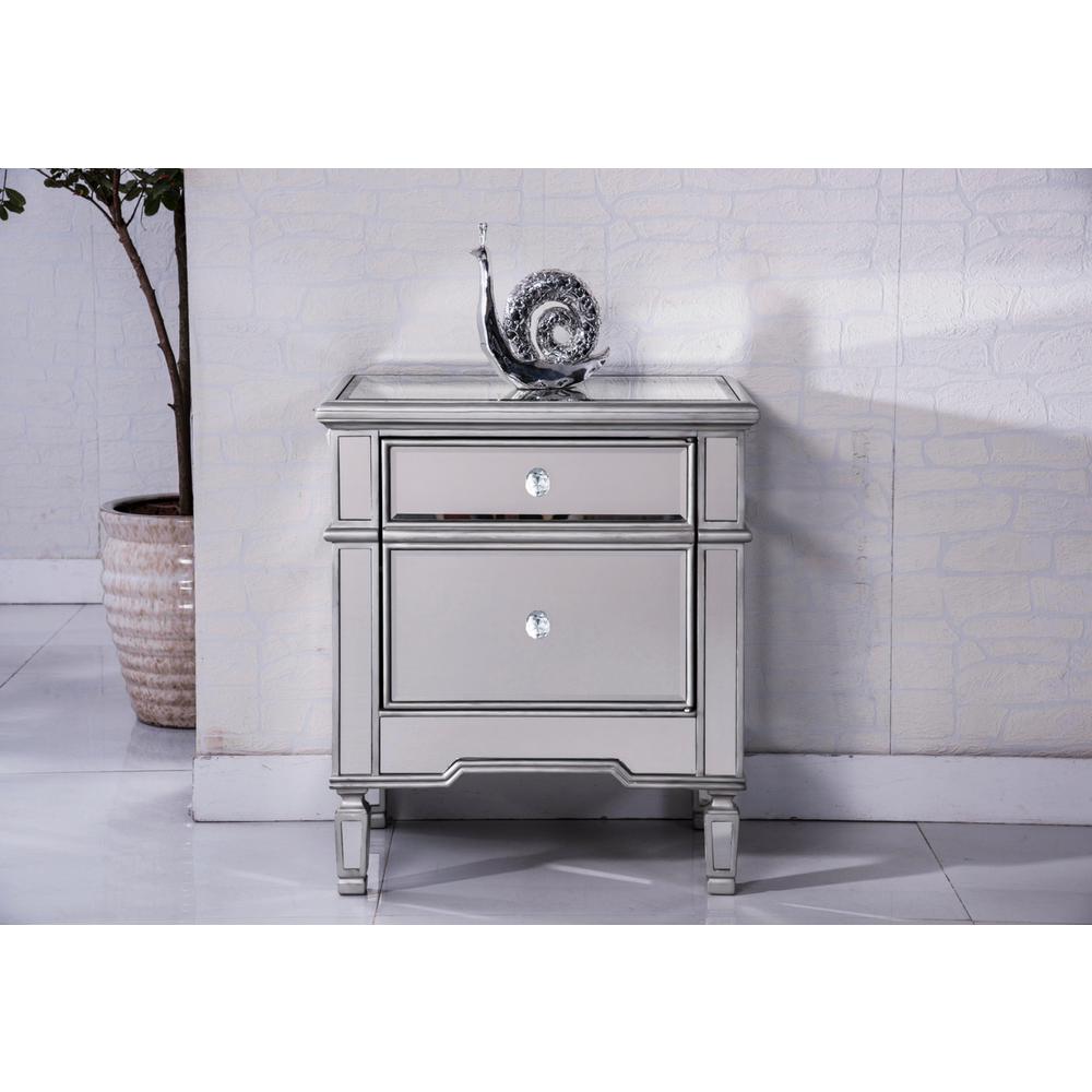 1 Door Cabinet 24 in. x 16 in. x 27 in. in silver paint. Picture 10