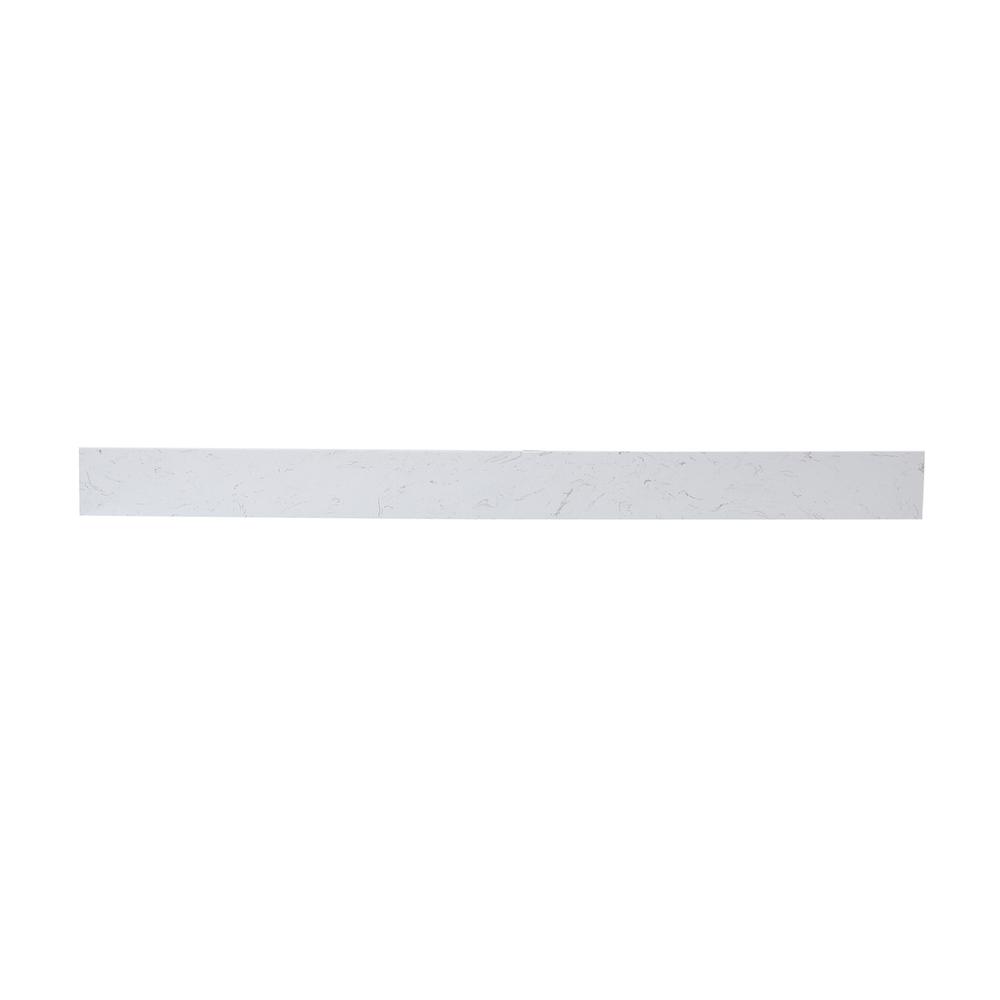 48 inch Backsplash in calacatta white. Picture 1