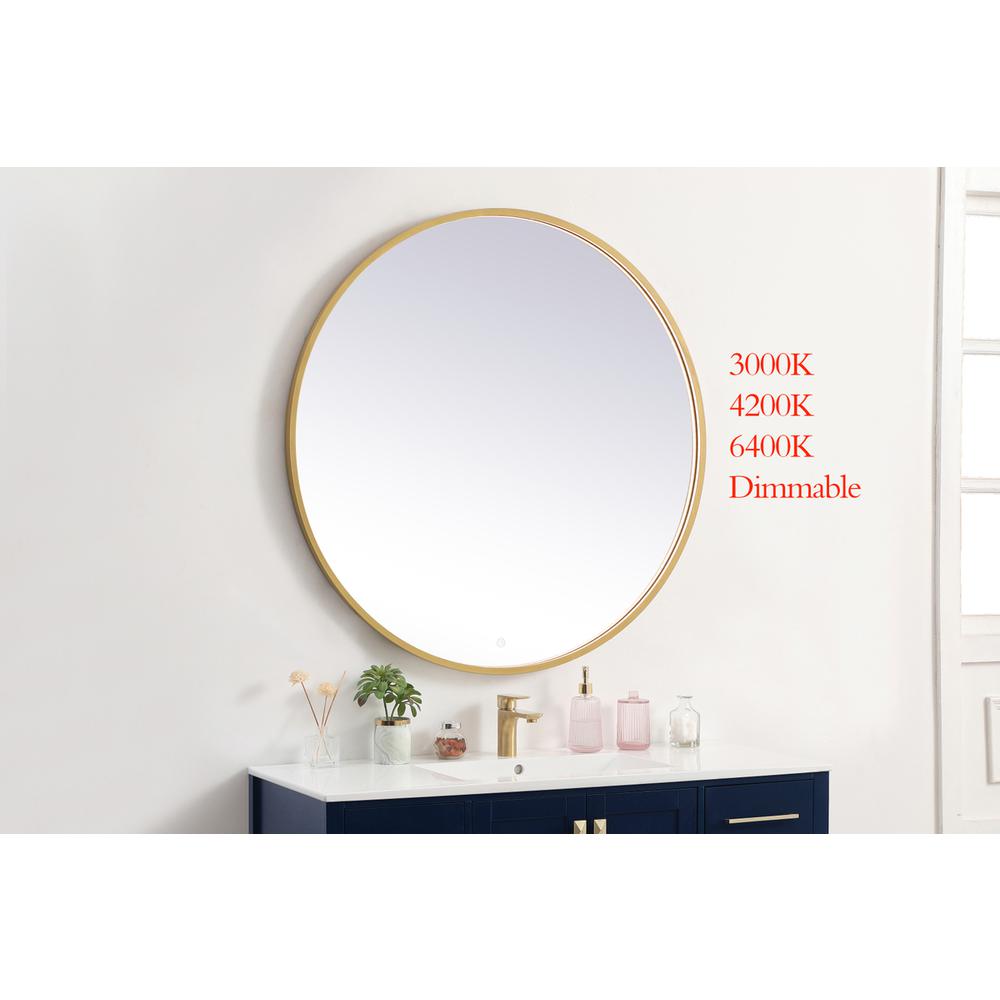 Pier 42 inch LED mirror with adjustable color temperature. Picture 2