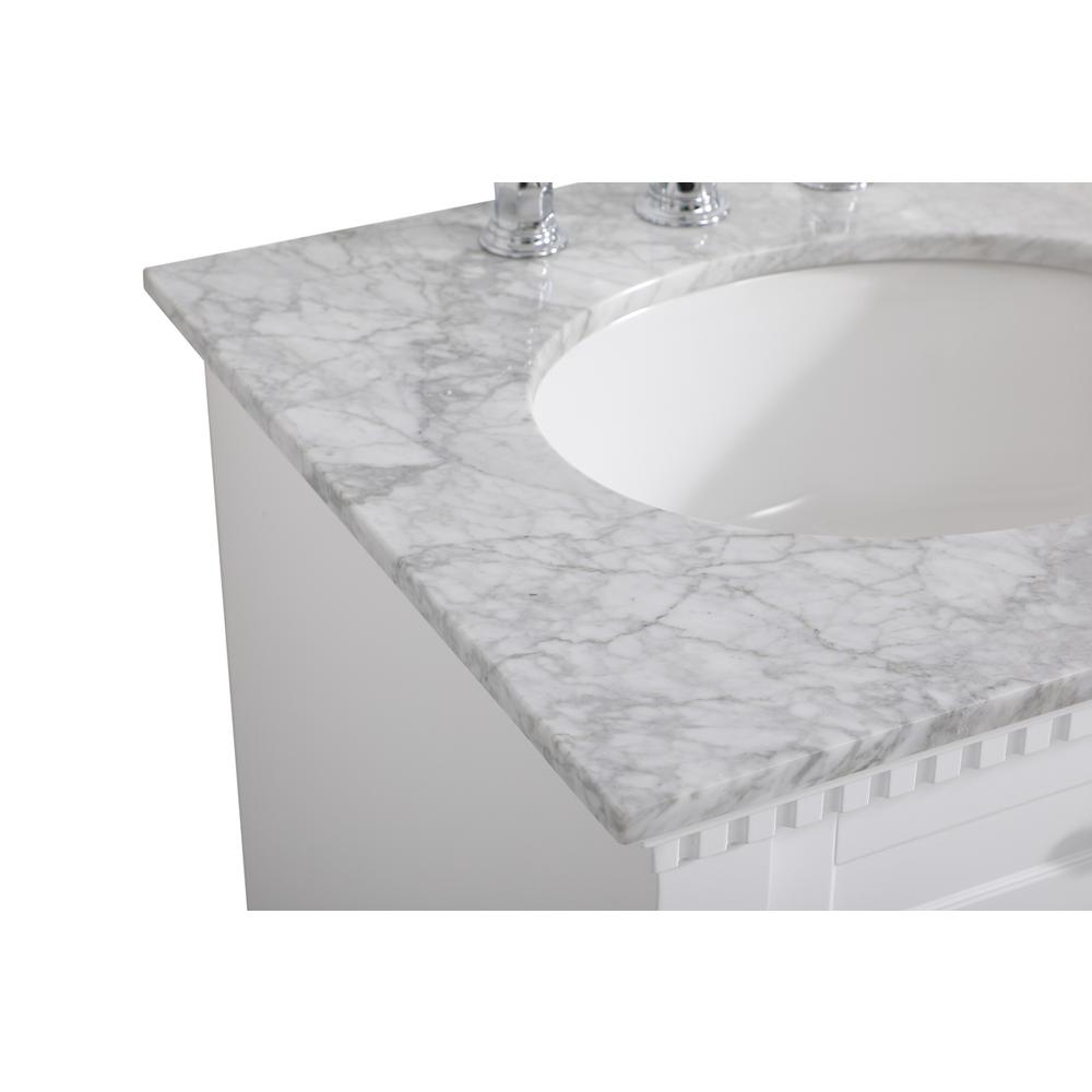 24 inch Single bathroom vanity in  White. Picture 11
