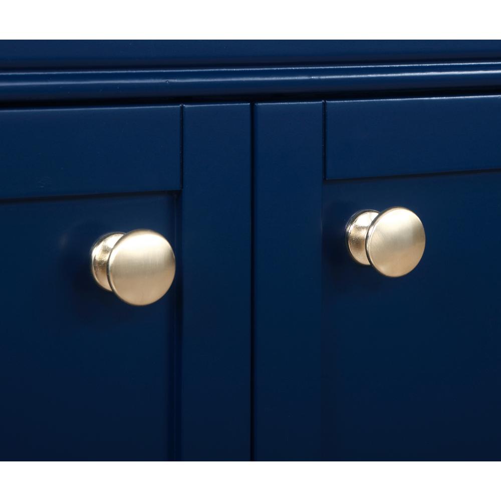 32 inch Single bathroom vanity in Blue. Picture 12