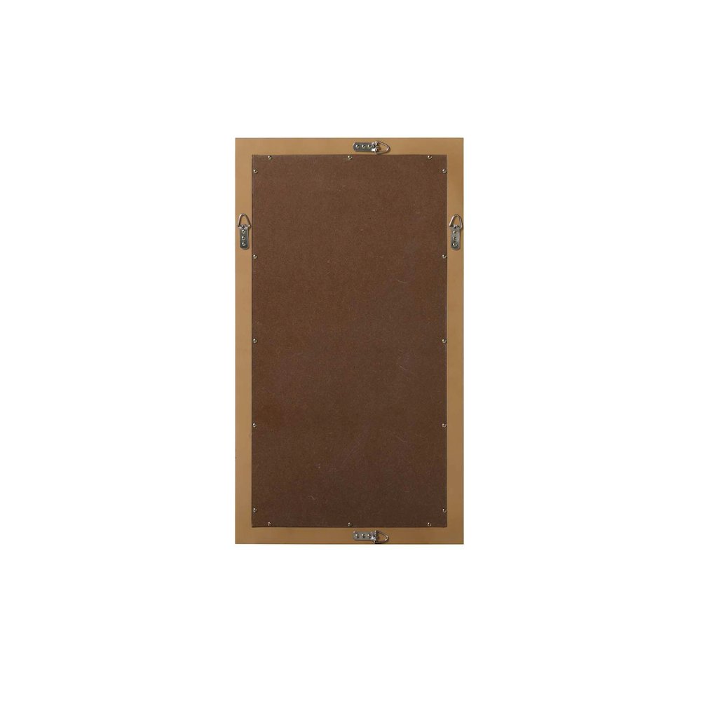 Noah Wooden Rectangle Mirror 18 x 32 in Linen Oak. Picture 6