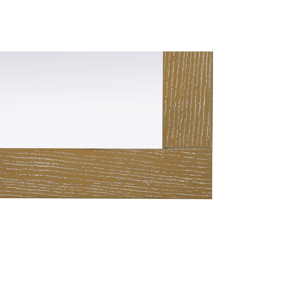 Noah Wooden Rectangle Mirror 22 x 32 in Linen Oak. Picture 4